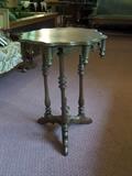 there are several unique all wood vintage & antique end & occasional tables in this sale