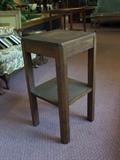 there are several unique all wood vintage & antique end & occasional tables in this sale