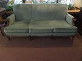 vintage short-leg couch 