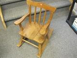 Kid's squeaky rocking chair