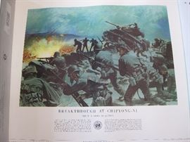 1950's US Military prints