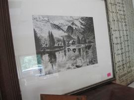 appears to be ink on silk