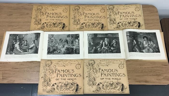1894 Famous Paintings of the World Fine Arts Series