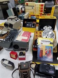 Tons of old camera and video equipment 