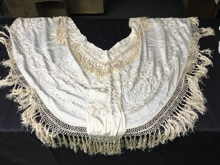 Old shawl and other nice vintage pieces