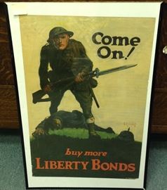 Original 1918 WW1 Poster by Whitehead!