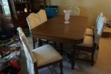 Dining room table and chairs
