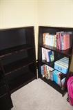 bookcases, books