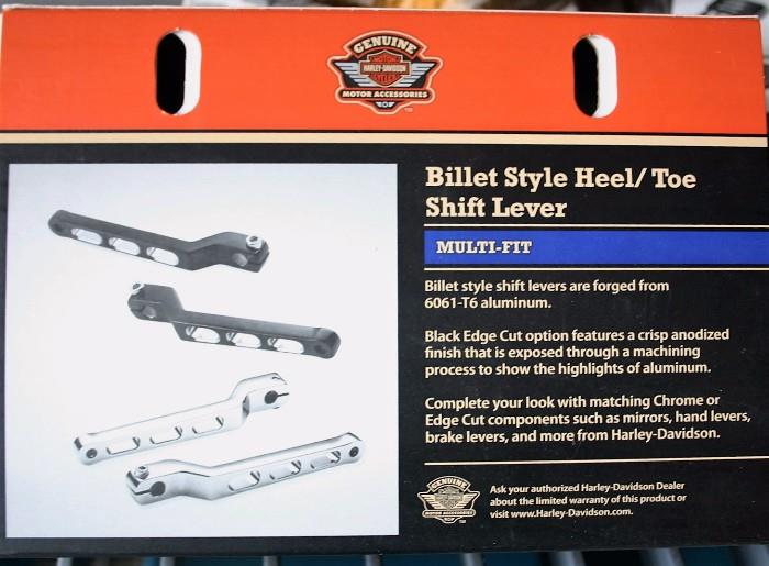 Harley Davidson Billet Style Heel/Toe Shift Level (New In Box) 