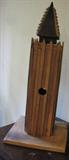 folk art bird house