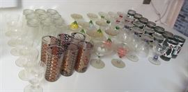 Nice selection of barware