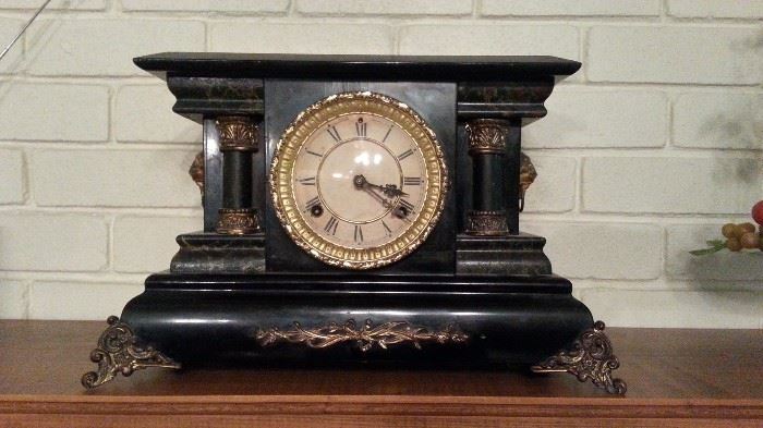 The Lady Isabelle vintage mantel clock