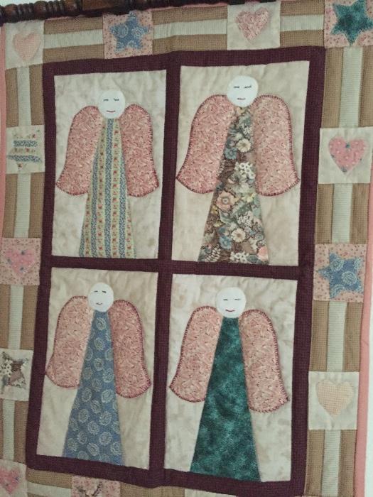Angel Quilted Wall Hanging