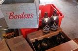 Beer Memorabilia BLATZ and Borden Tin Cooler