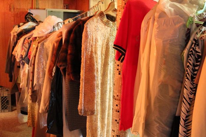 Vintage Bowling shirts and Ladies Vintage Dresses Coats 