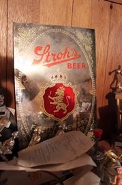 Stroh's Beer Mirror