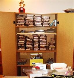 STAMPS AND STORAGE CABINETS