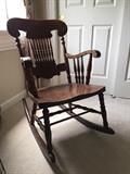 antique rocking chair