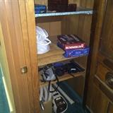 Lot of goodies in each closet