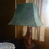 Cool lamp with vintage shade