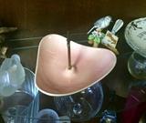 Vintage glassware including pottery