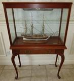 U.S.S. Rattlesnake ship.  Custom made by owner of estate - exceptional museum quality 