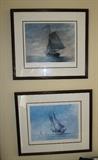 Hand signed nautical prints/lithographs 