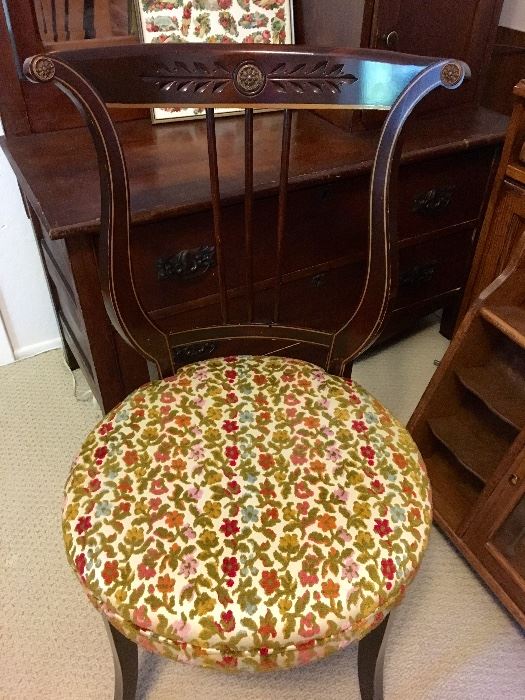 Beautiful antique wood chair