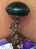 Charub Lamp with Mushroom Shade