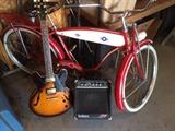 Guitar and amp