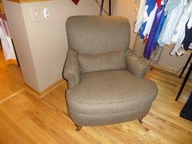 CHAIR COVERED IN RALPH LAUREN FABRIC