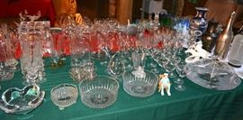 Crystal and Pressed Glass