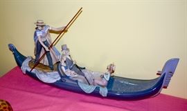 RARE - Lladro Venetian Boatman