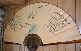Large Asian WALL Fan