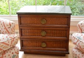 Vintage Chest of Drawers with Slate Top