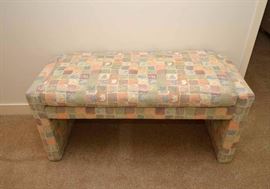 Contemporary Upholstered Bench