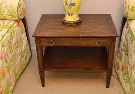 Vintage Nightstand / End Table with Drawer