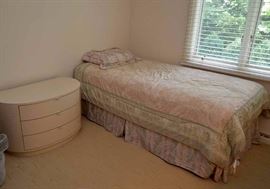 Twin Bed - Mattress, Box Spring & Frame