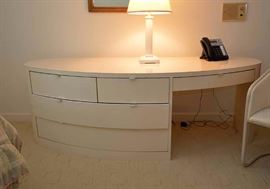 Modern / Contemporary Lacquered Desk with Chair 
