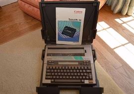 Canon Typestar 6 Electric Typewriter