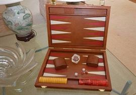 Vintage Backgammon Game