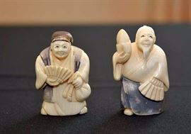 Chinese & Japanese Carved Netsuke Collection