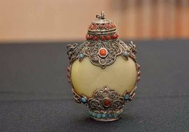 Vintage Asian Snuff Bottle Collection