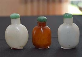 Vintage Asian Snuff Bottle Collection
