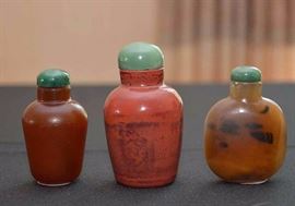 Vintage Asian Snuff Bottle Collection
