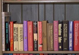 Hardcover Books (Mostly Fiction)