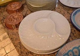 Set of 4 Artichoke Serving Plates