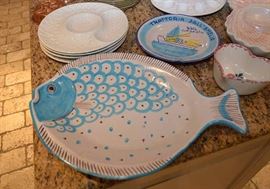 Large Fish Serving Platter
