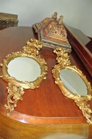 Pair of Rococo Style Mirrors