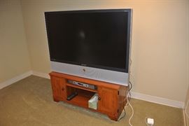 TV Stand and Sony TV